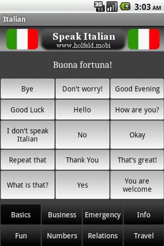 Speak Italian Free