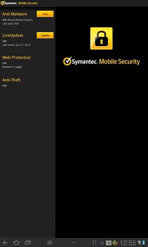 Symantec Mobile Security Agent