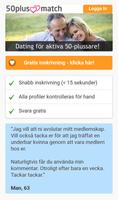 50PlusMatch.se - Dejting 50+