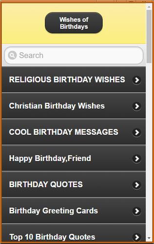 All Type Birthday Wishing SMS