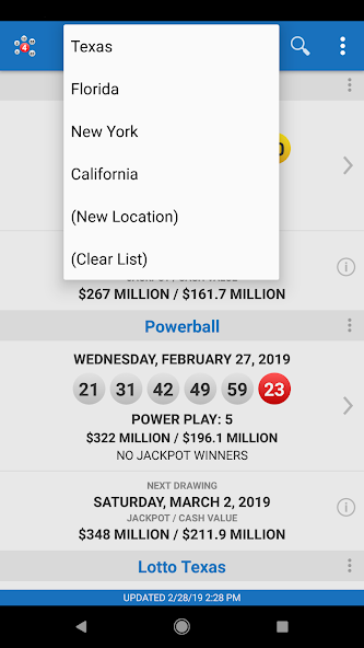 Lotto Results