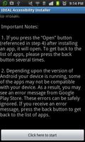IDEAL Accessible App Installer