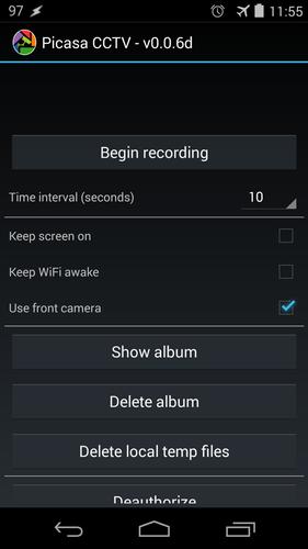 Picasa CCTV (for Android 2.3+)