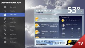 AWX: AccuWeather for Google TV