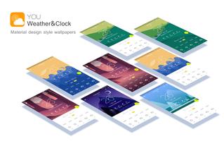 YOU Weather&Clock-small,widget