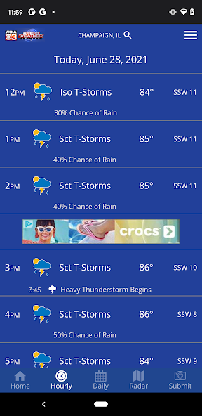 WCIA 3 Weather