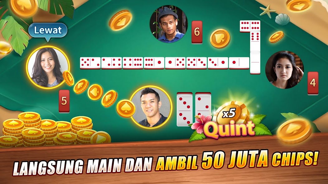 LUXY Domino Gaple QiuQiu Poker