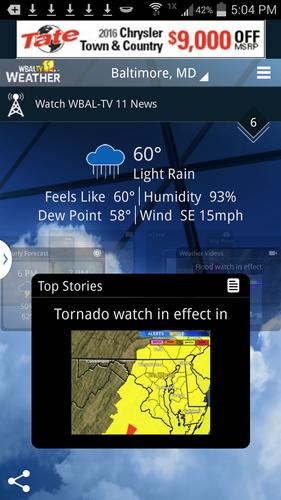 WBAL-TV 11 Weather