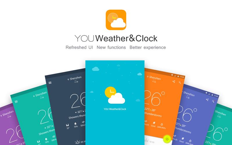 YOU Weather&Clock-small,widget