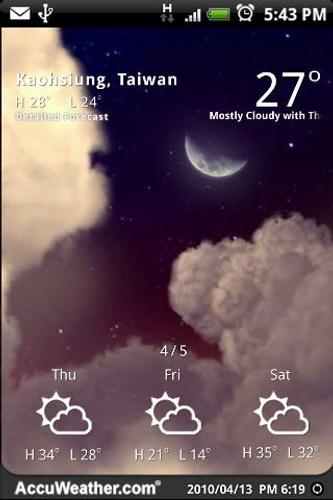 9s-Weather Theme+(Nature) Free