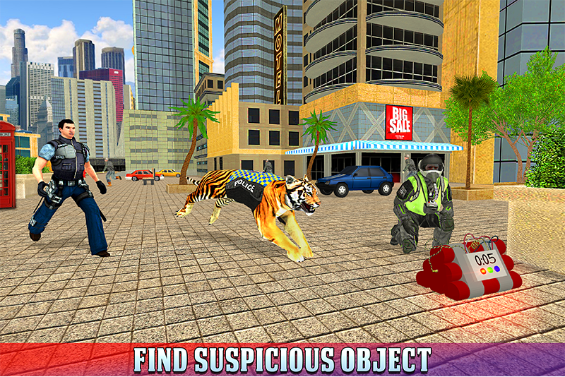 Police Tiger Game City Crime