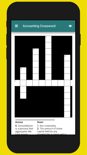 Accounting Crossword