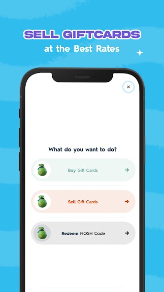 NOSH: Buy & Sell Gift Cards