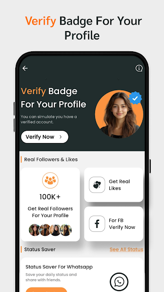 Verify Badge for your profile