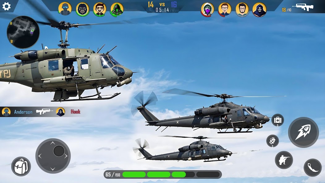 Gunship Battle Modern Warfare