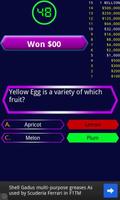 Millionaire quiz game