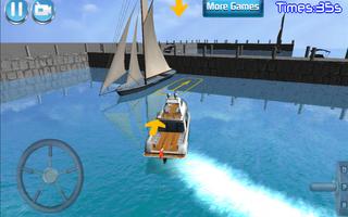 3D Boat Parking Racing Sim