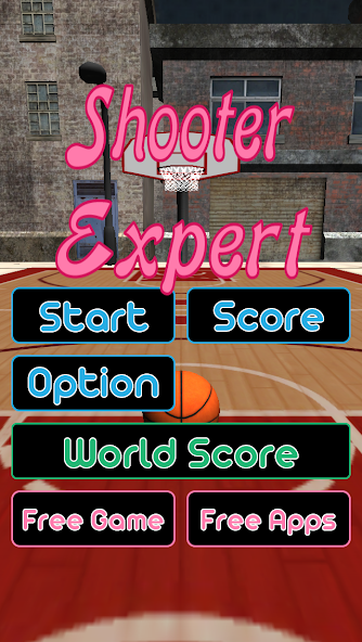 3D Basketball Toss Sharpshoot