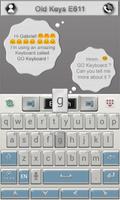 Old Keys E611 Keyboard Theme