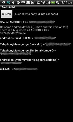 Id Info for Android