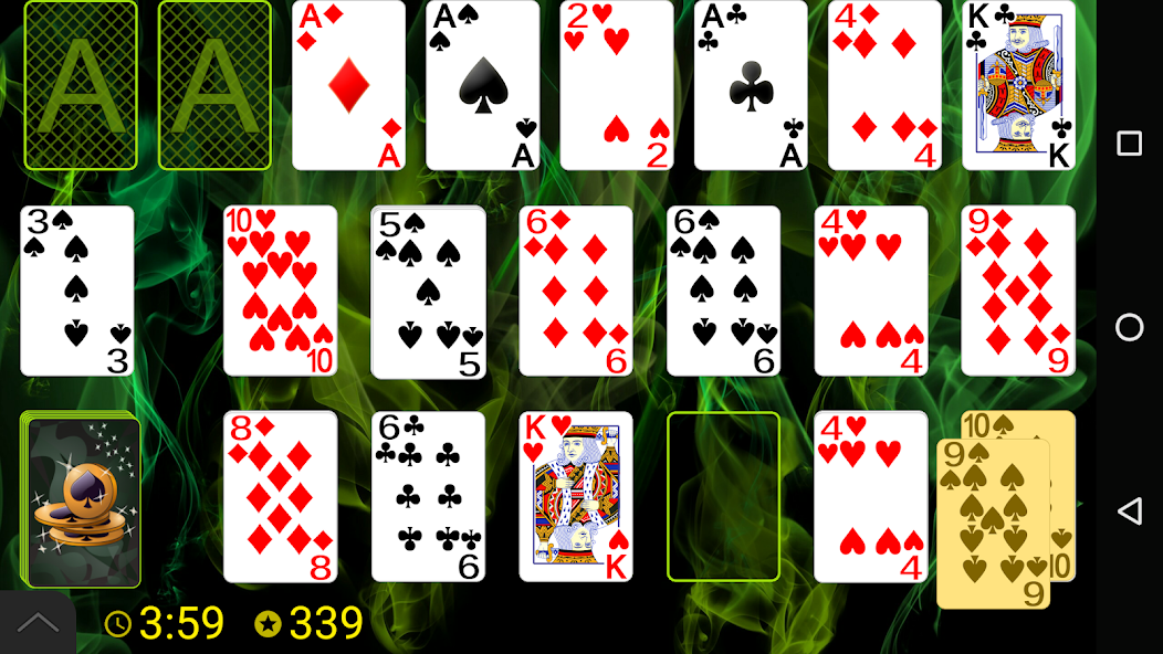 Busy Aces Solitaire