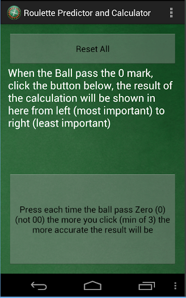 Roulette Predictor &Calculator