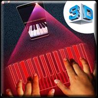 piano hologram simulation