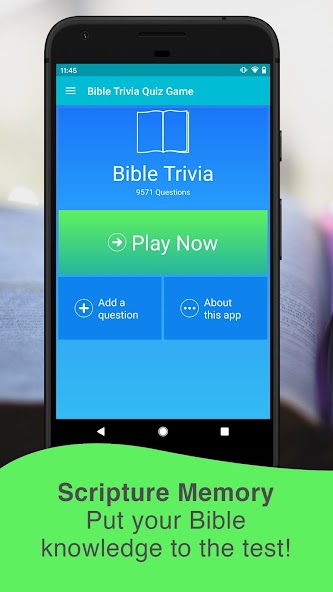 Bible Trivia Game