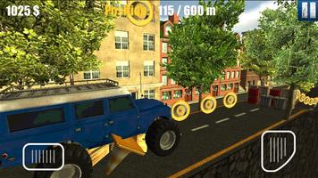 3D City Monster Truck Escape