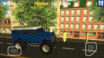 3D City Monster Truck Escape