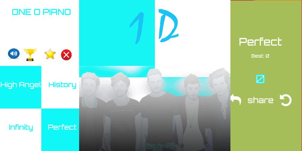 One Direction Piano Tiles