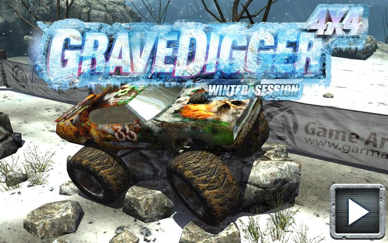 GraveDigger 4x4 racing