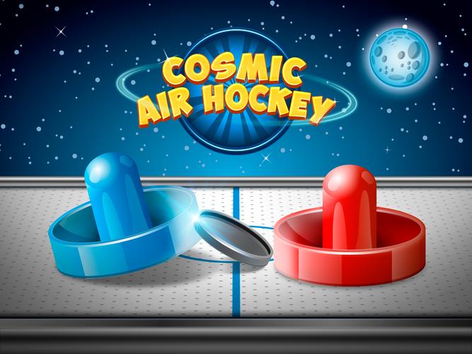 Cosmic Air Hockey