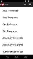 C++, Java Programs & Reference