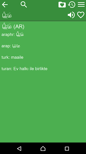 Arabic Turkish Dictionary