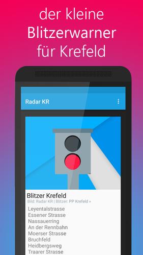 Radar KR - Blitzer in Krefeld