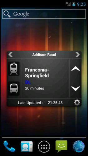 WMATA Widget