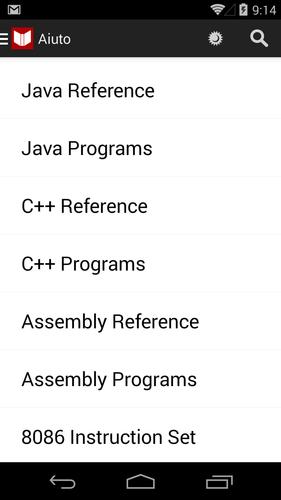 C++, Java Programs & Reference