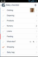 Baby checklist