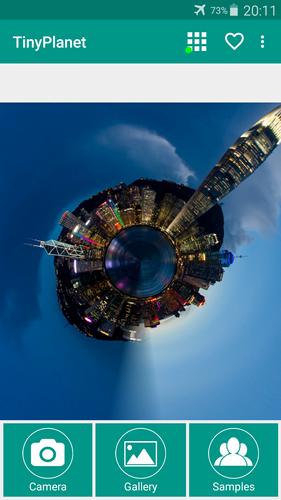 Tiny Planet - Globe Photo