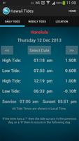 Hawaii Tide Times