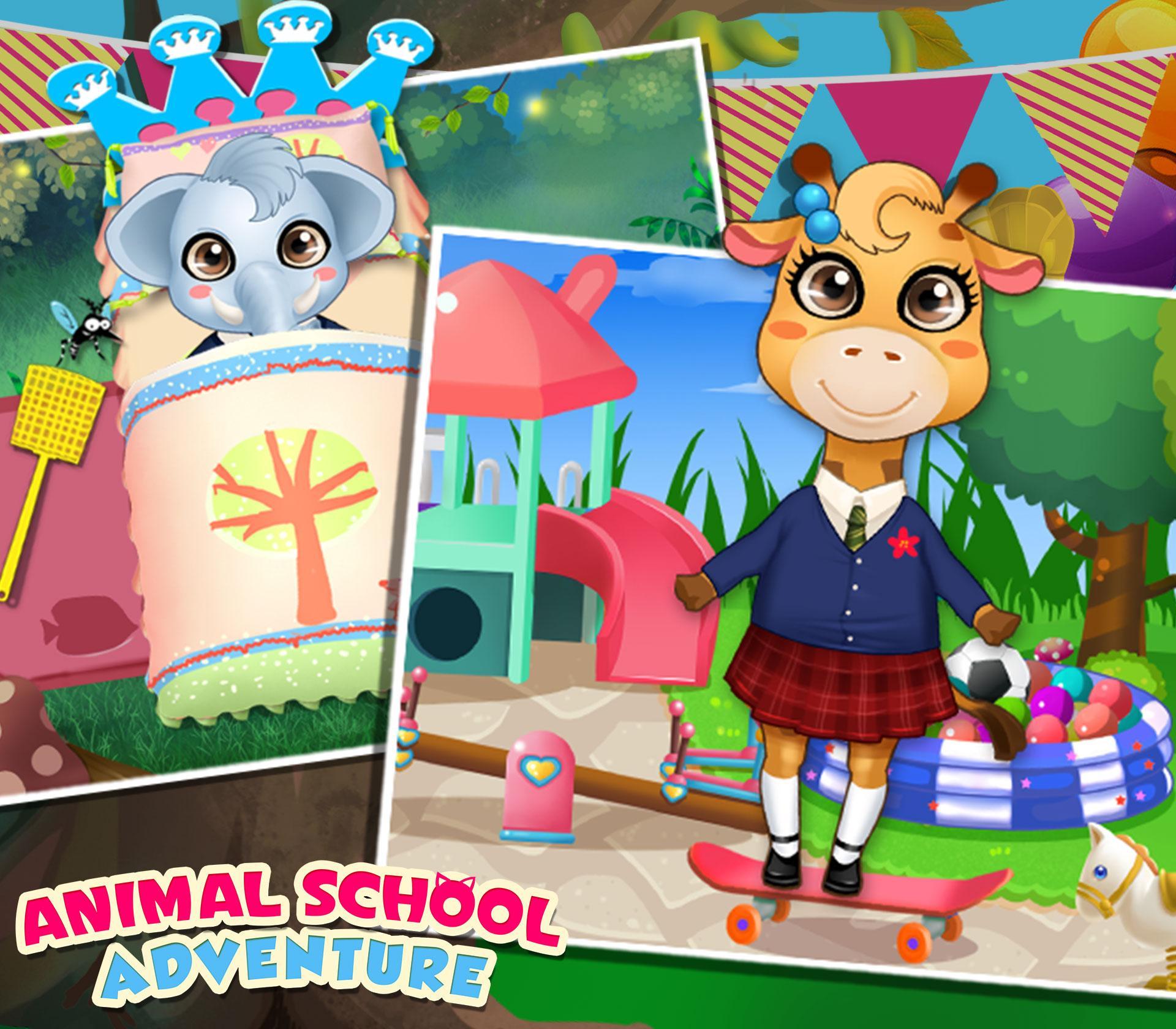 Baby Animal's School Adventure