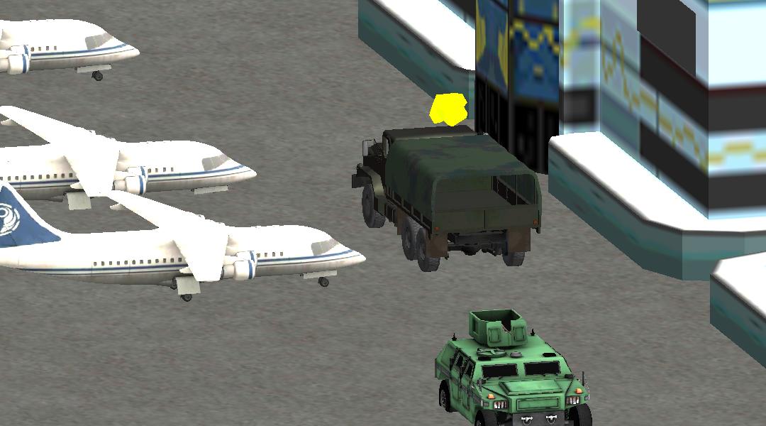 Military Truck City Operation