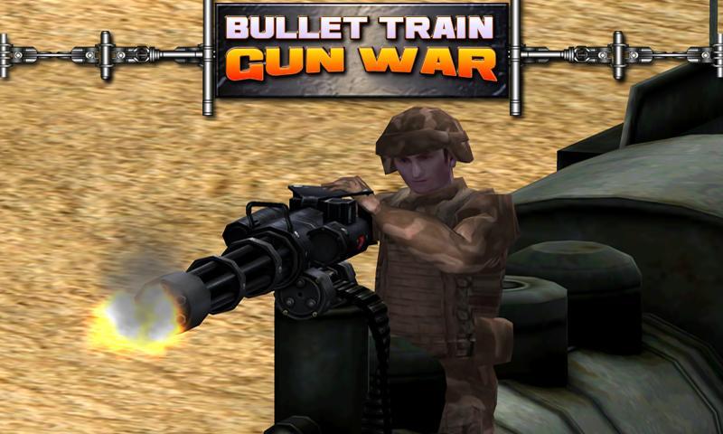 Gunship Battle Bullet Train 2