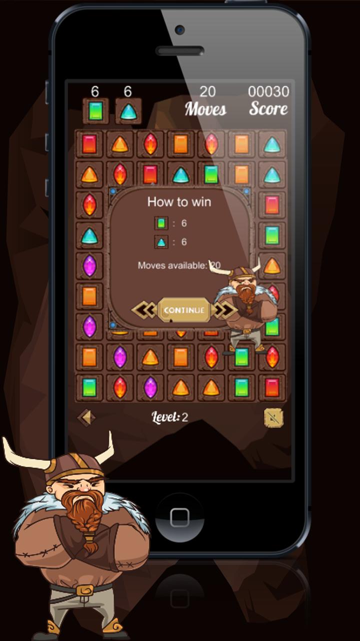 Jewel Gem Dash Match 3 Award-Winning Matching Game