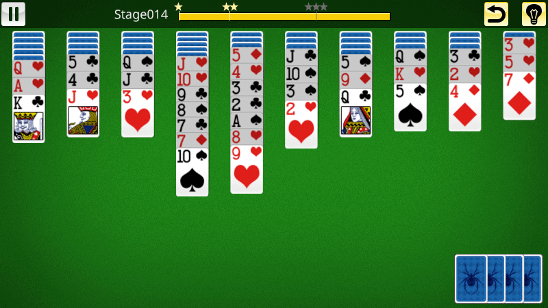 Spider Solitaire King