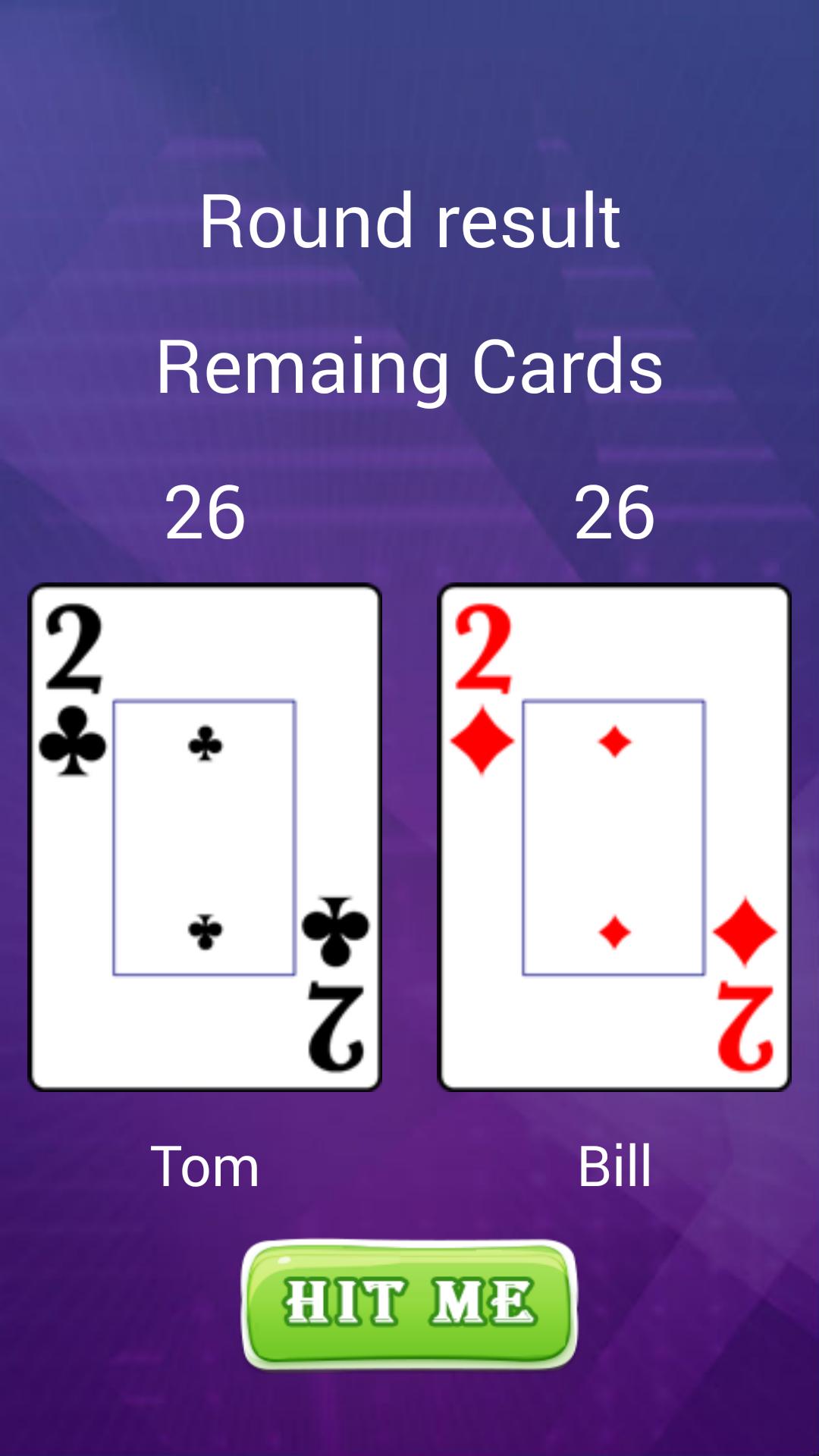 2 Player Card Game