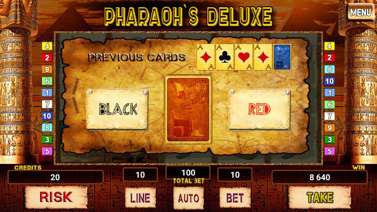 Pharaoh`s Deluxe Slot