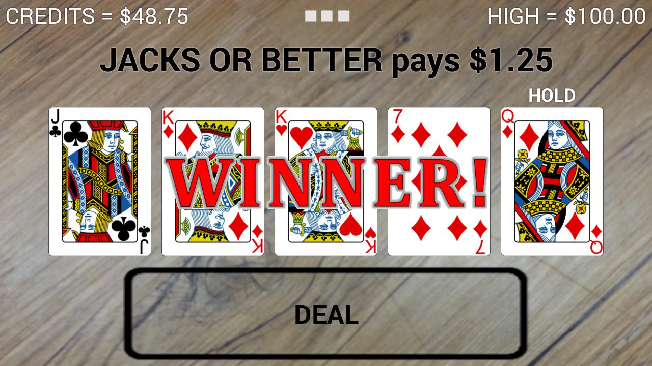 Video Draw Poker