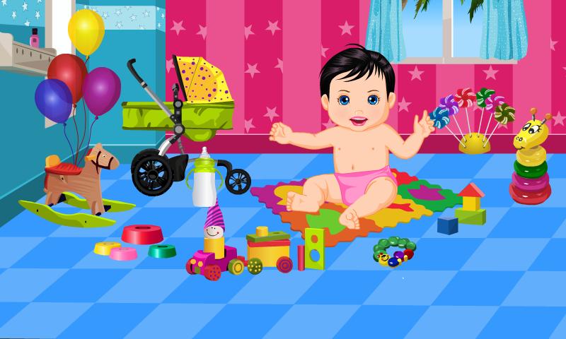 Baby Care and Bath Baby Games